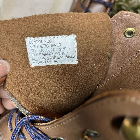 London Fog duck boot wynter sz 8 - Picture 5 of 6